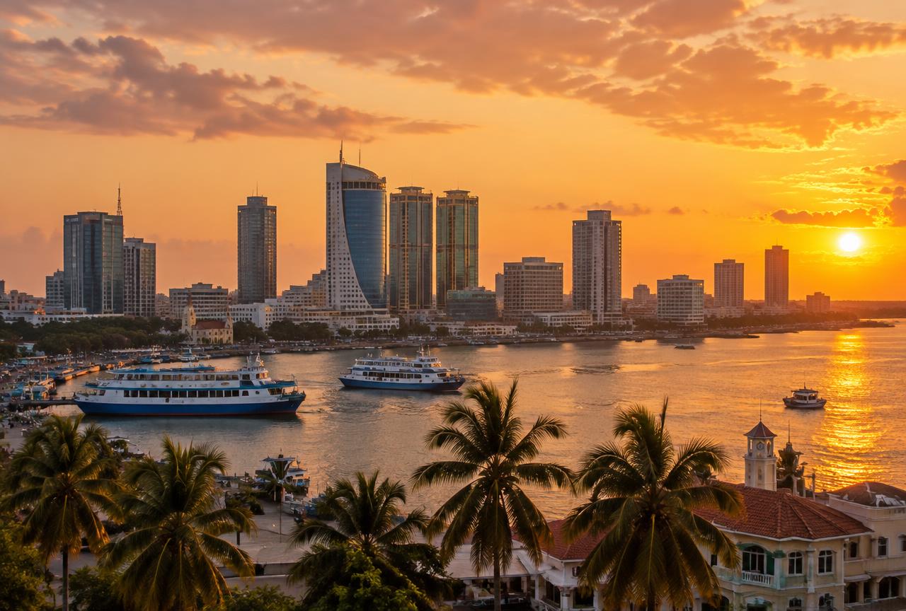 Dar es Salaam, Tanzania skyline