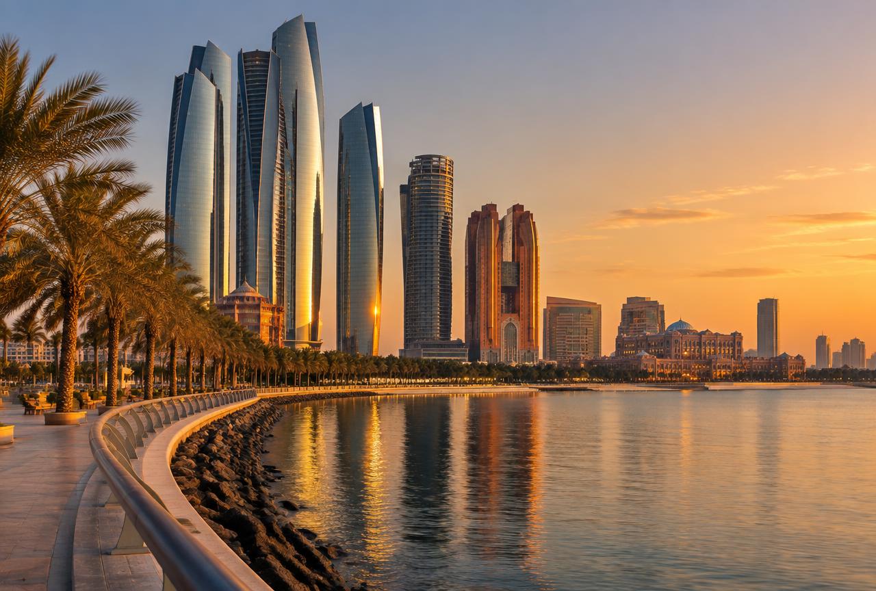 Abu Dhabi, United Arab Emirates skyline